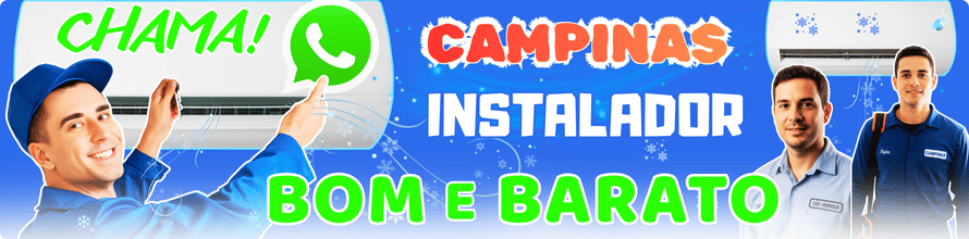 instalador de ar condicionado bom e barato em Campinas